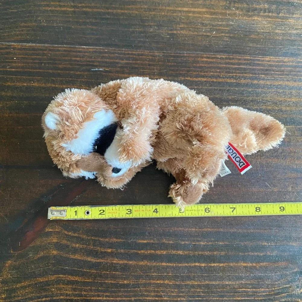 Douglas Cuddle Toys Raccoon Plush Stuffed Animal Ginger Floppy 8 Inch